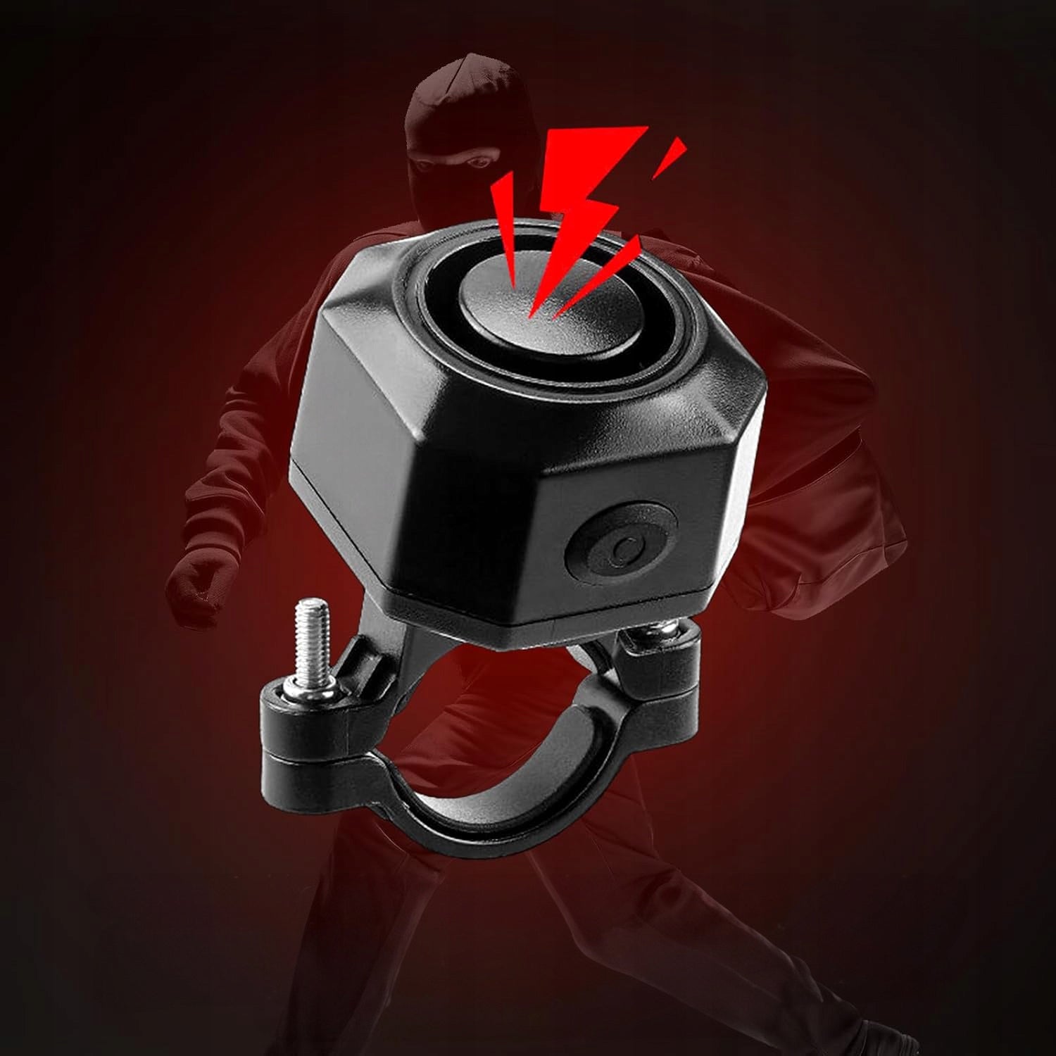 LOUD BICYCLE ALARM ANTI-THEFT REAR LIGHT SMART STOP REMOTE CONTROL HORN Manufacturer code BBL-A6