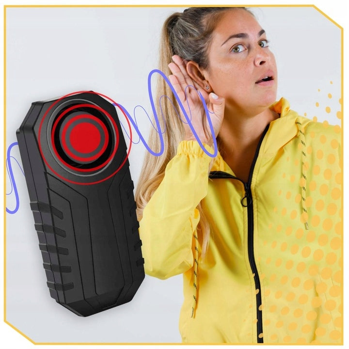 LOUD BICYCLE ALARM WITH REMOTE CONTROL WATERPROOF DURABLE Kind alarm