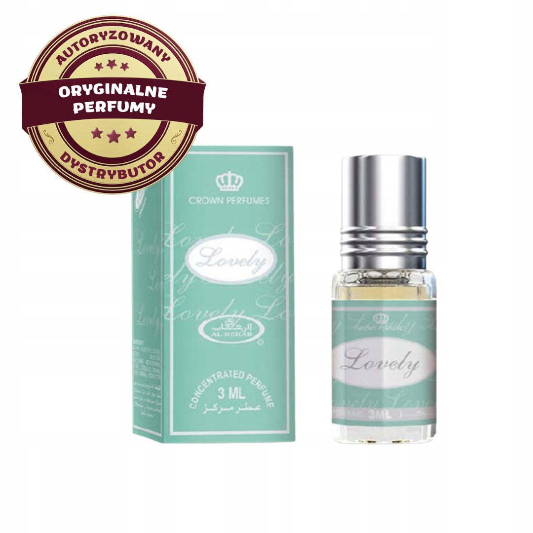 LOVELY ARABIC PERFUME IN OIL FRESH FLORAL FRUIT MUSK 3ml AL REHAB