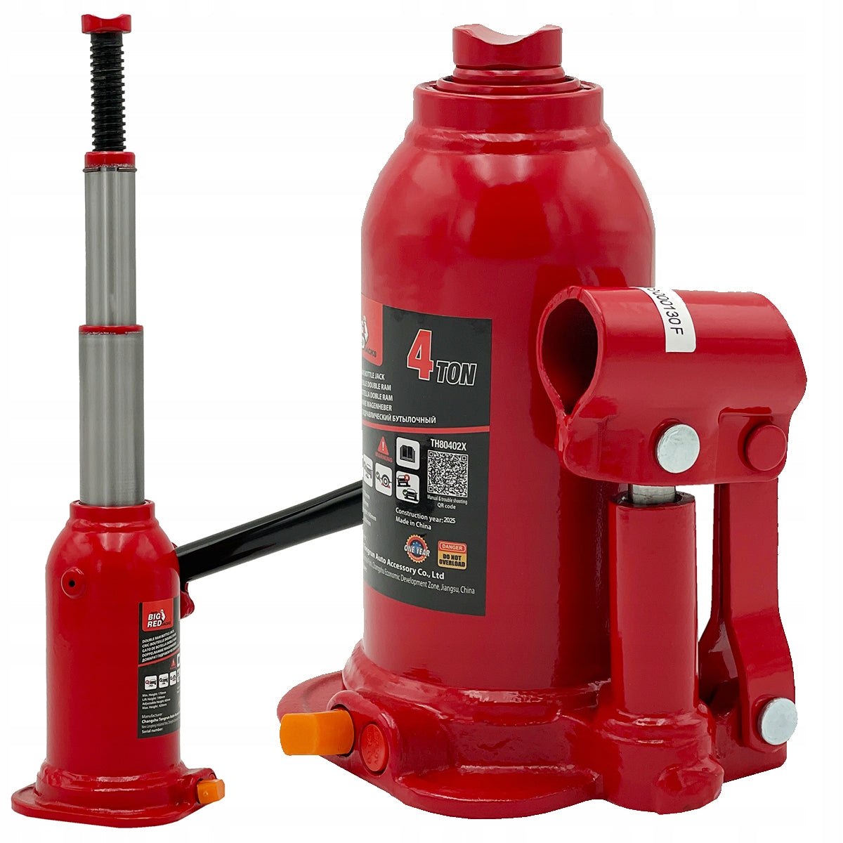 LOW BOLLARD LIFT TWO-STAGE 4T 170-410MM JACK TORIN Manufacturer code TH80402X
