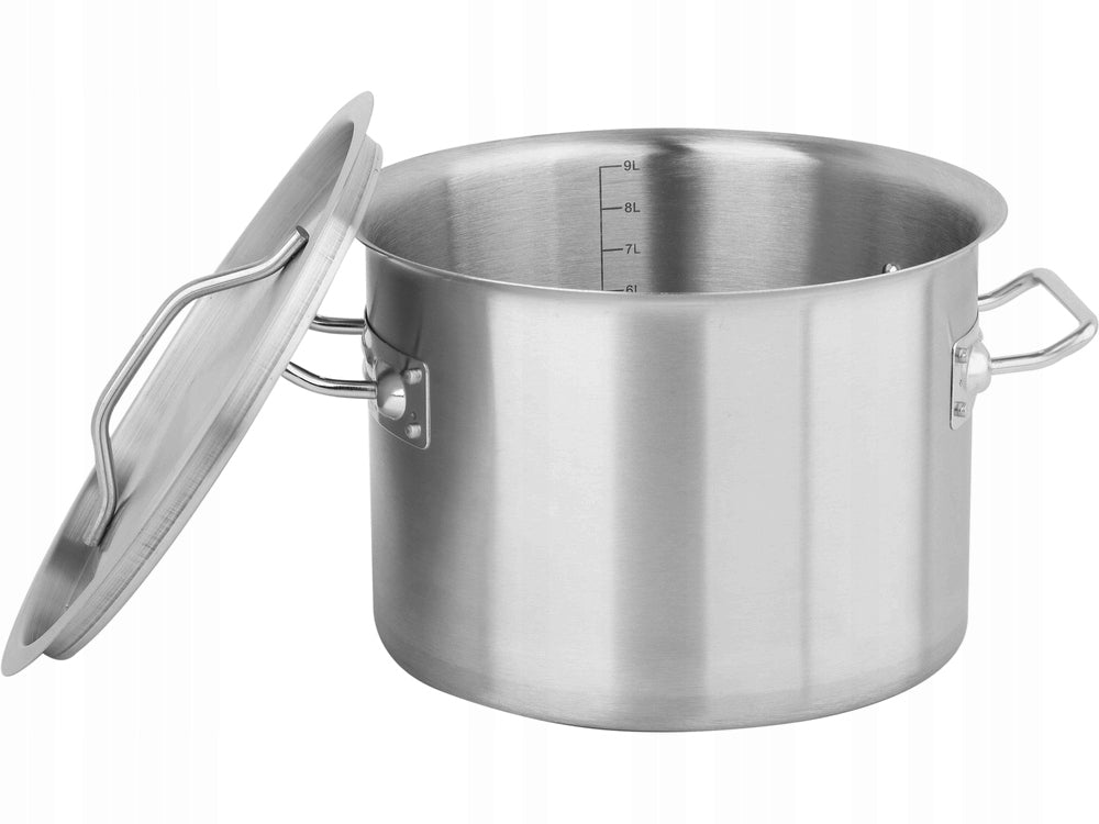 LOW POT WITH STAINLESS STEEL LID 25X18CM 9L INDUCTION YG-00046 Manufacturer code YT_YG-00046