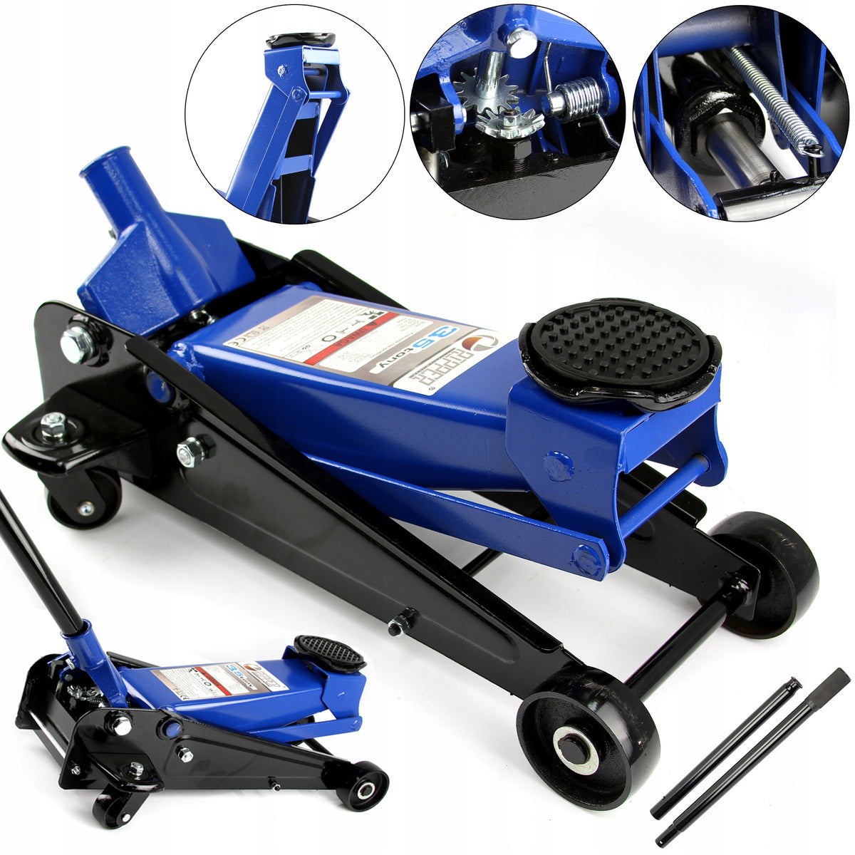 LOW PROFILE CAR LIFT 3,5 T FROG JACK