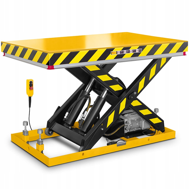 LOW PROFILE ELECTRIC PALLET LIFTING TABLE 2000KG 100CM