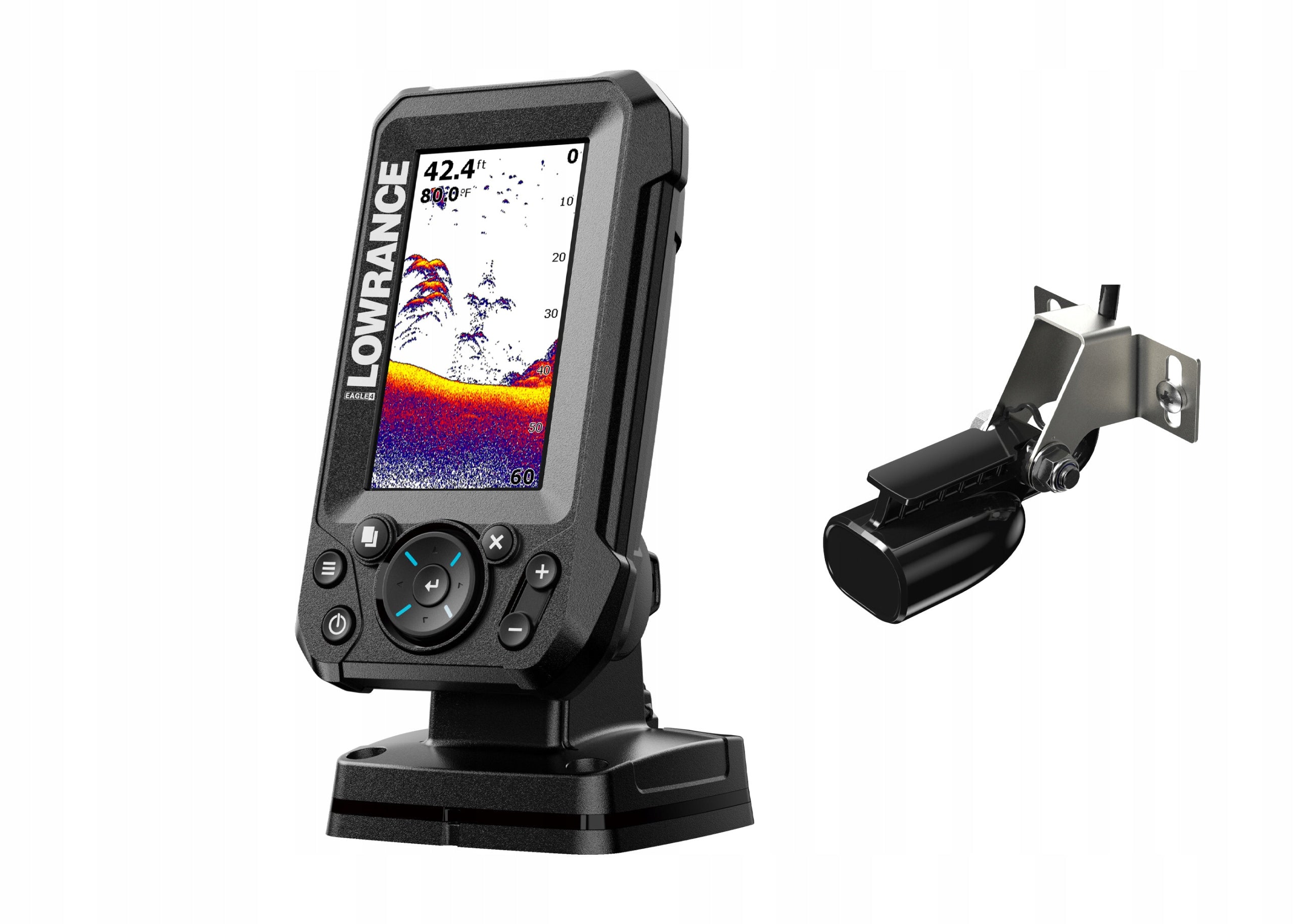 LOWRANCE EAGLE 4X SONAR menu PL