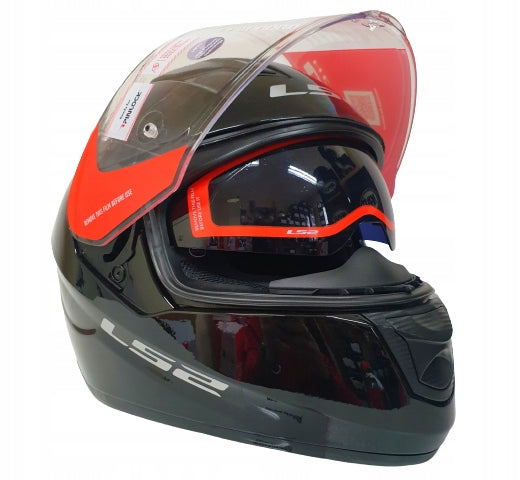 LS2 FF320 BLACK MOTORCYCLE HELMET XXL BLENDA Manufacturer LS2