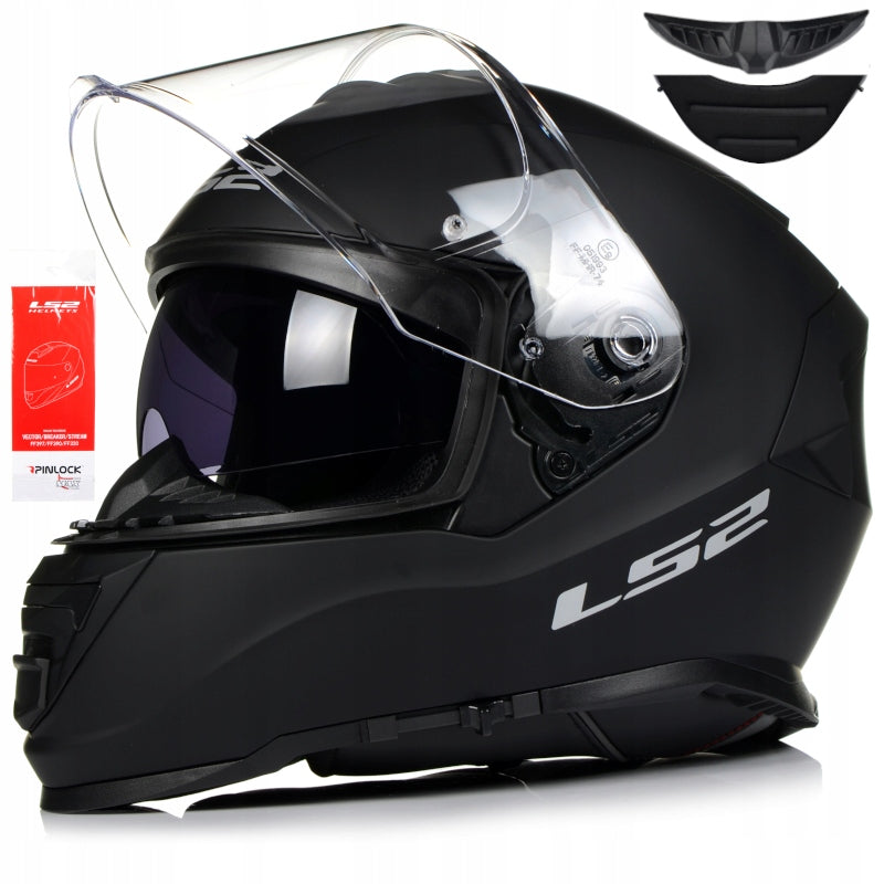LS2 FF800 Storm II Matt Black helmet size 3XL 65-66 Manufacturer's catalog number FF800