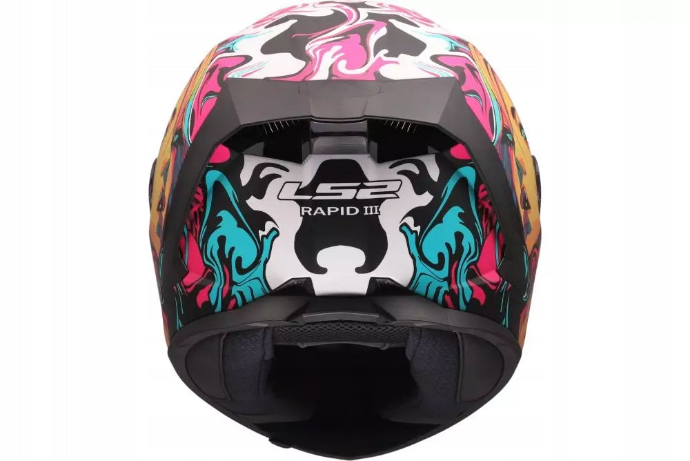 LS2 FF820 RAPID III CYBERG PURPLE CYAN M +FREEBIES Manufacturer's catalog number AK1682010744