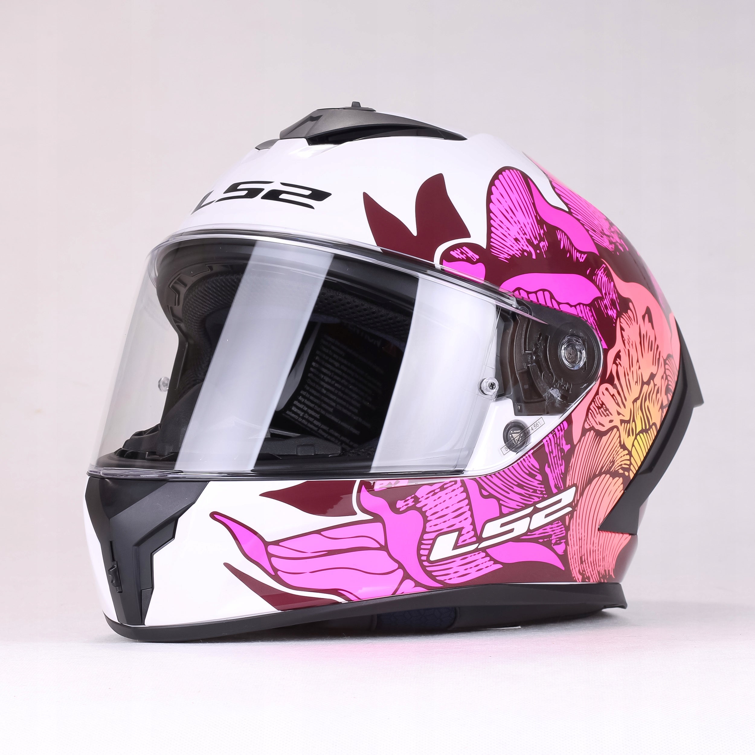 LS2 FF820 Rapid III Poppies women's integral motorcycle helmet | ECE 22.06 Manufacturer LS2