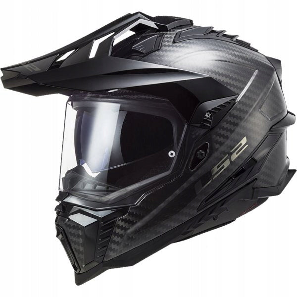 LS2 MOTORCYCLE HELMET CROSS ENDURO MX701 C EXPLORER SOLID CARBON-06 S