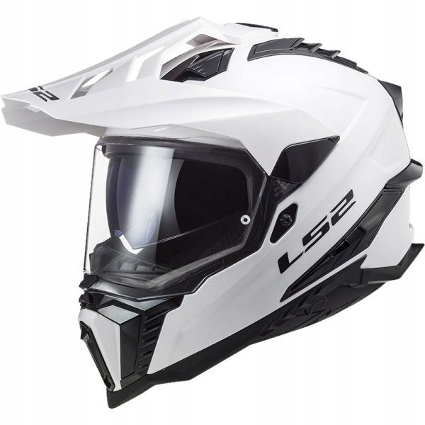 LS2 MOTORCYCLE HELMET CROSS ENDURO VISOR BLENDA MX701 EXPLORER WHITE XL