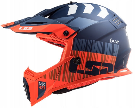 LS2 MX437 FAST EVO XCODE MATT XXL off-road helmet EAN (GTIN) 59019453275336