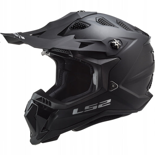 LS2 MX470 Subverter Noir Black Cross Helmet, XXL