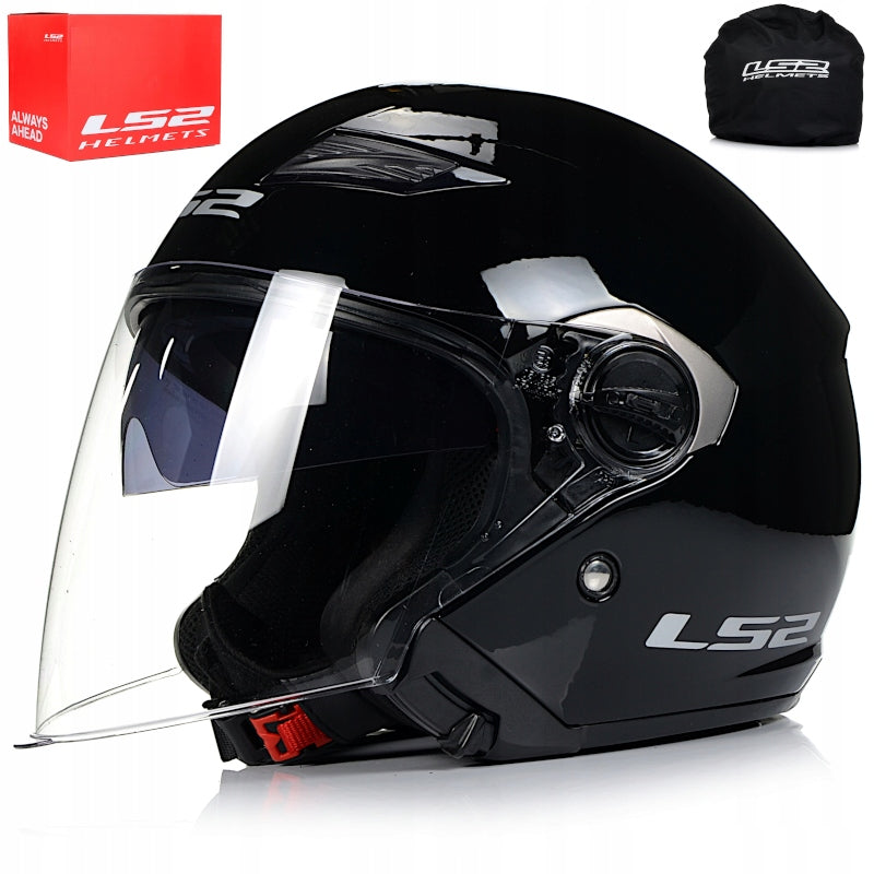 LS2 OF569.2 Track helmet, GLOSS BLACK, size XS! SALE!