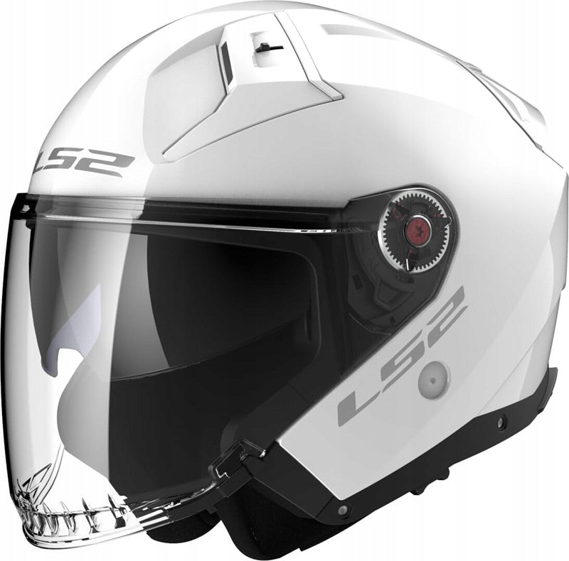 LS2 OPEN MOTORCYCLE HELMET OF603 INFINITY II SOLID WHITE XL Manufacturer's catalog number AK3660310026