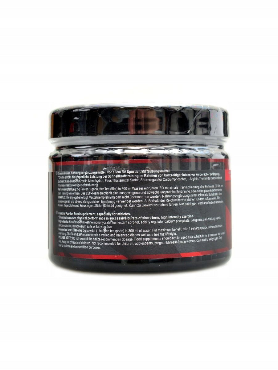 LSP nutrition Krea-base powder 250 g Packaging status original