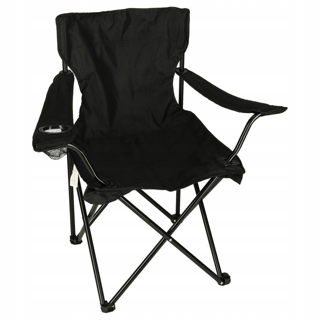 LUARO Folding Fishing Chair Camping Fishing Black Model Luaro