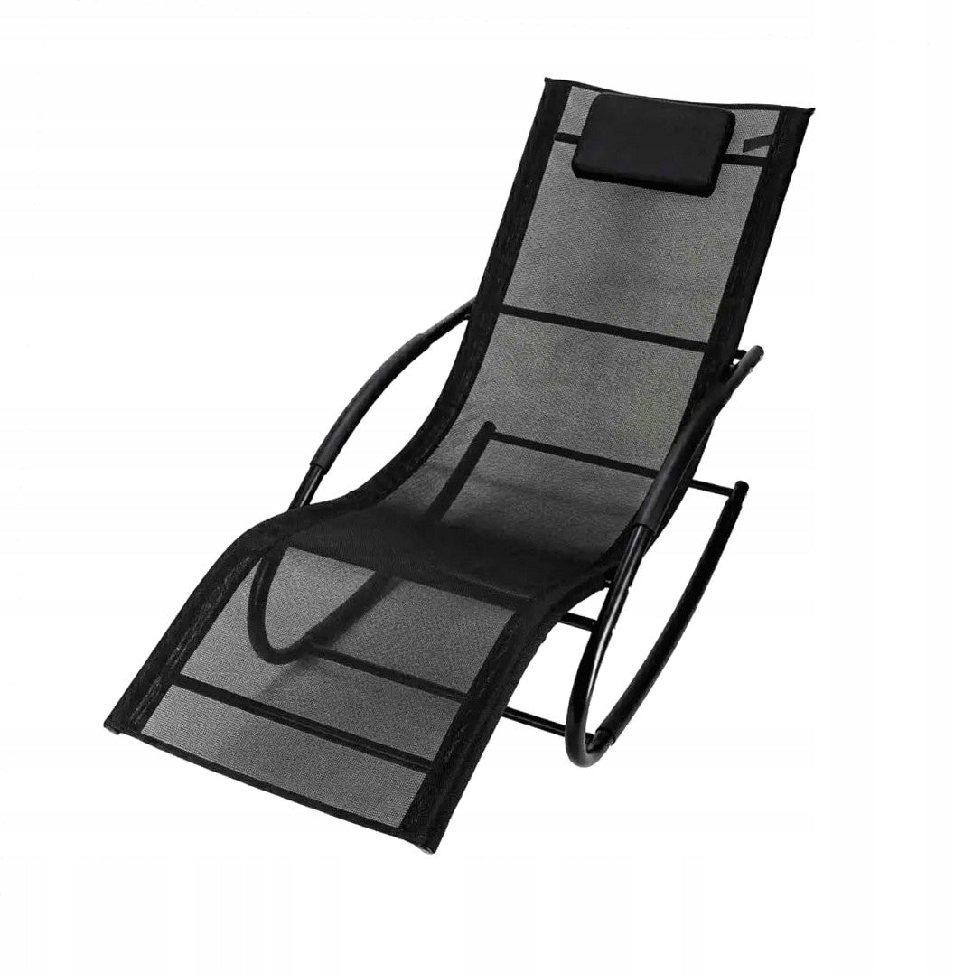 LUARO Garden Sun Lounger with Headrest Manufacturer code leżak ogrodowy luaro bujany z zagłówkiem