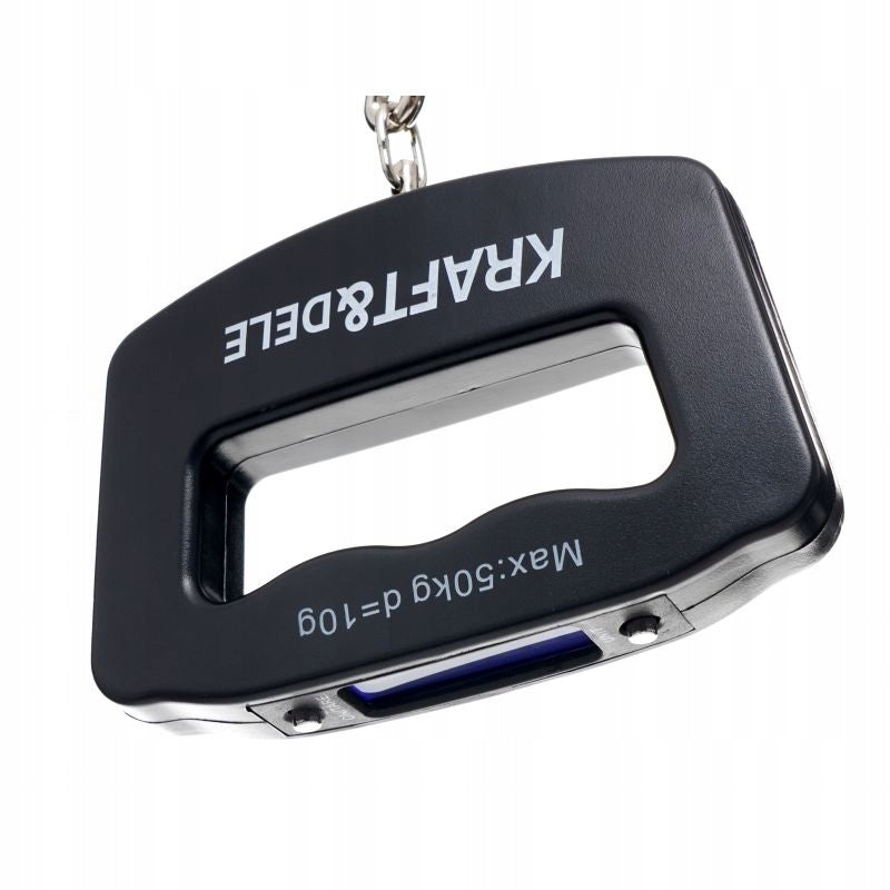 LUGGAGE HOOK SCALE HANGING DIGITAL LED MAX 50 KG FOR PACKAGE TRAVEL Packaging status original