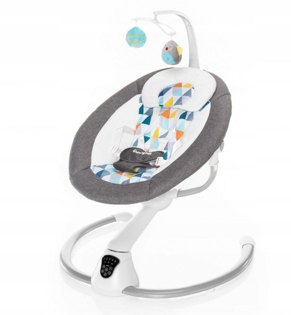 LULLABY lounger Triangle grey