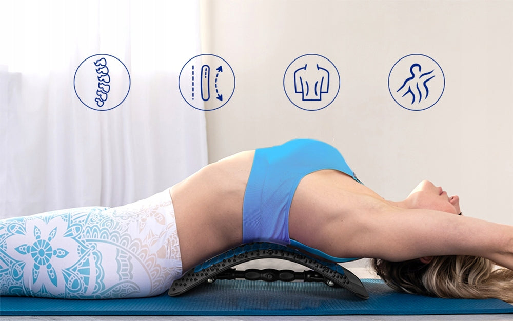 LUMBAGO SPINE MASSAGER SCIATICA BLACK-BLUE Brand no brand