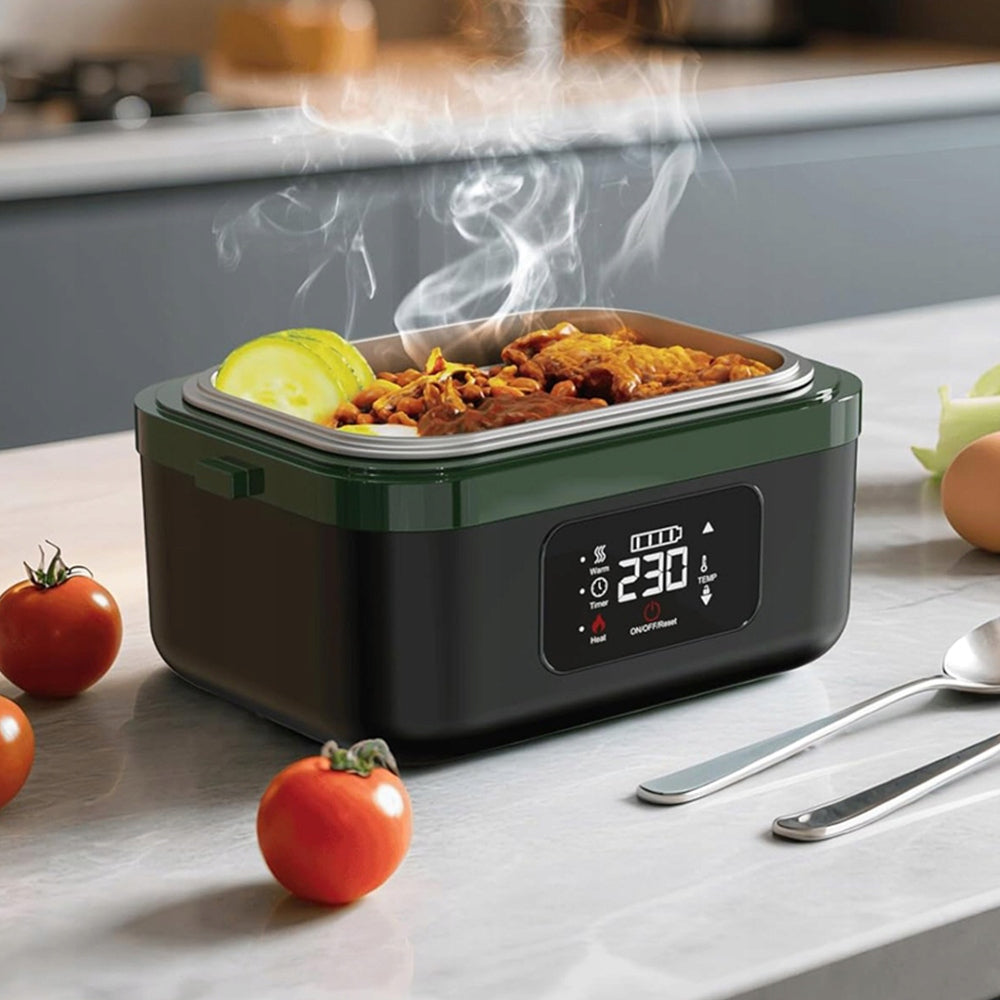 LUNCH BOX ELECTRIC WITH HEATING FUNCTION CONTAINER 1000ML FOR OFFICE TRAVEL Packaging status original