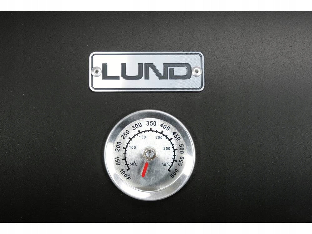 LUND CHARCOAL GRILL BARREL COVER GARDEN ASHTRAY LARGE 71X35CM LARGE 9990 Grate width 35 cm