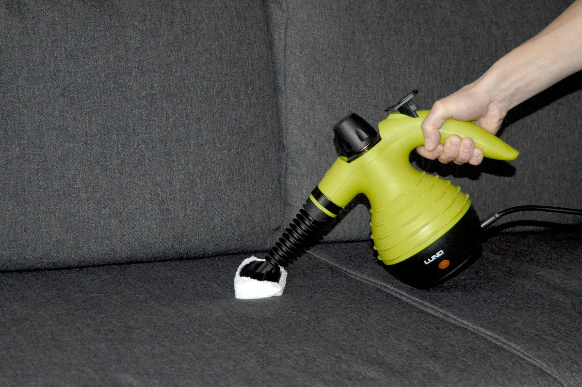 LUND STEAM CLEANER 900-1050W, 10 ACCESSORIES Product depth 18.5 cm