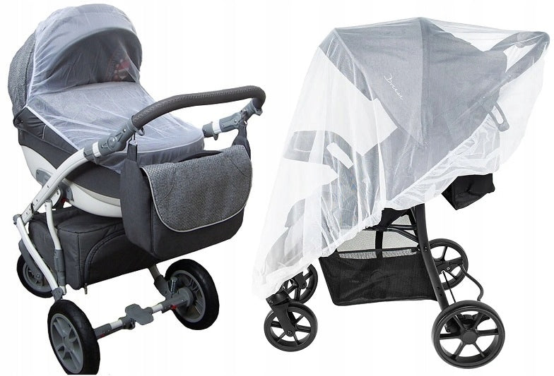 LUX MOSQUITO NETS FOR STROLLERS AND CAR SEATS WHITE Brand no brand