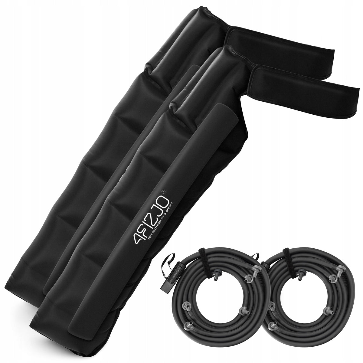 LYMPHATIC DRAINAGE SLEEVES PRESSURE THERAPY CUFFS 6-CHAMBER 2 pcs.