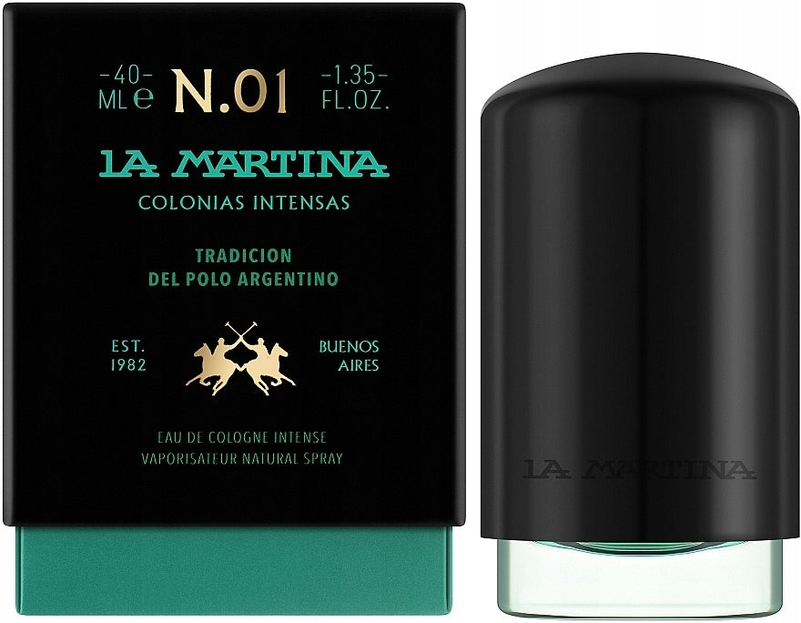 La Martina , Alpha Woods Intense, Eau De Cologne, Unisex, Bottle, 80 ml Brand La Martina