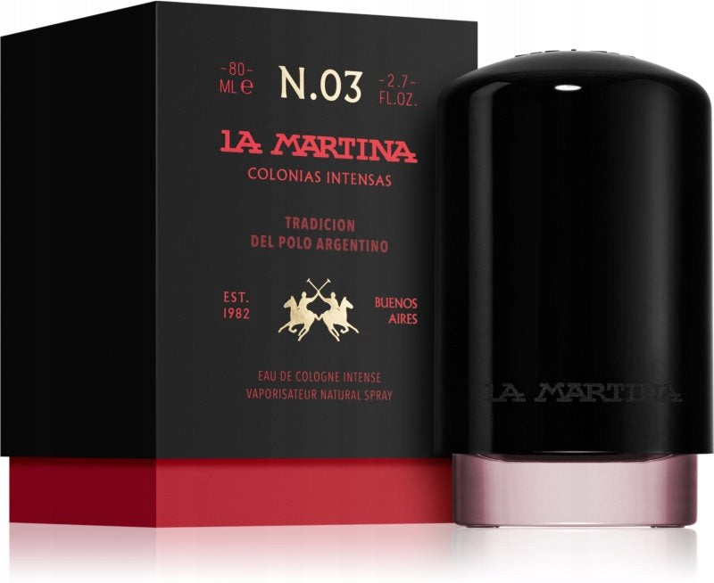 La Martina , Nude Amber Intense, Eau De Cologne, Unisex, Bottle, 80 ml Brand La Martina