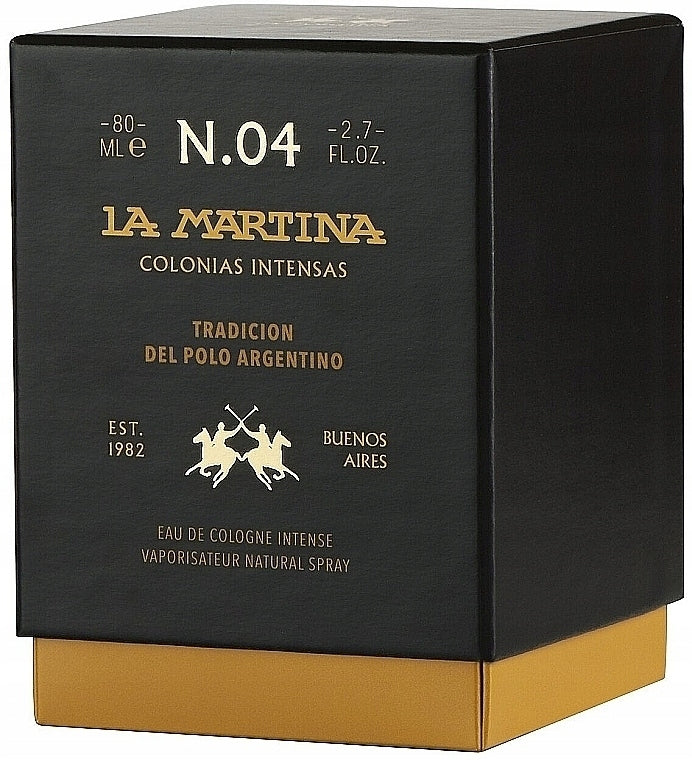 La Martina , Solar Musk Intense, Eau De Cologne, Unisex, Bottle, 80 ml Brand La Martina