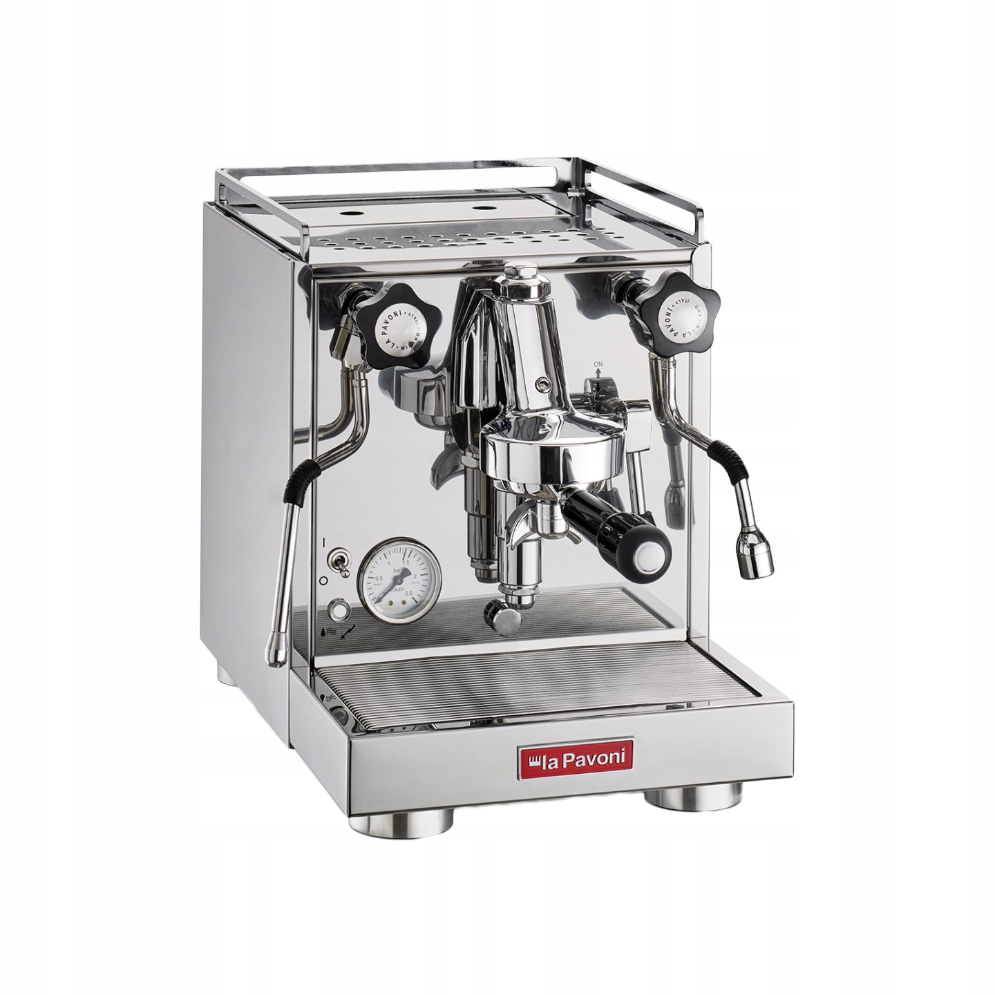 La Pavoni LPSCCS01EU semi-professional coffee maker, stainless steel Packaging status original