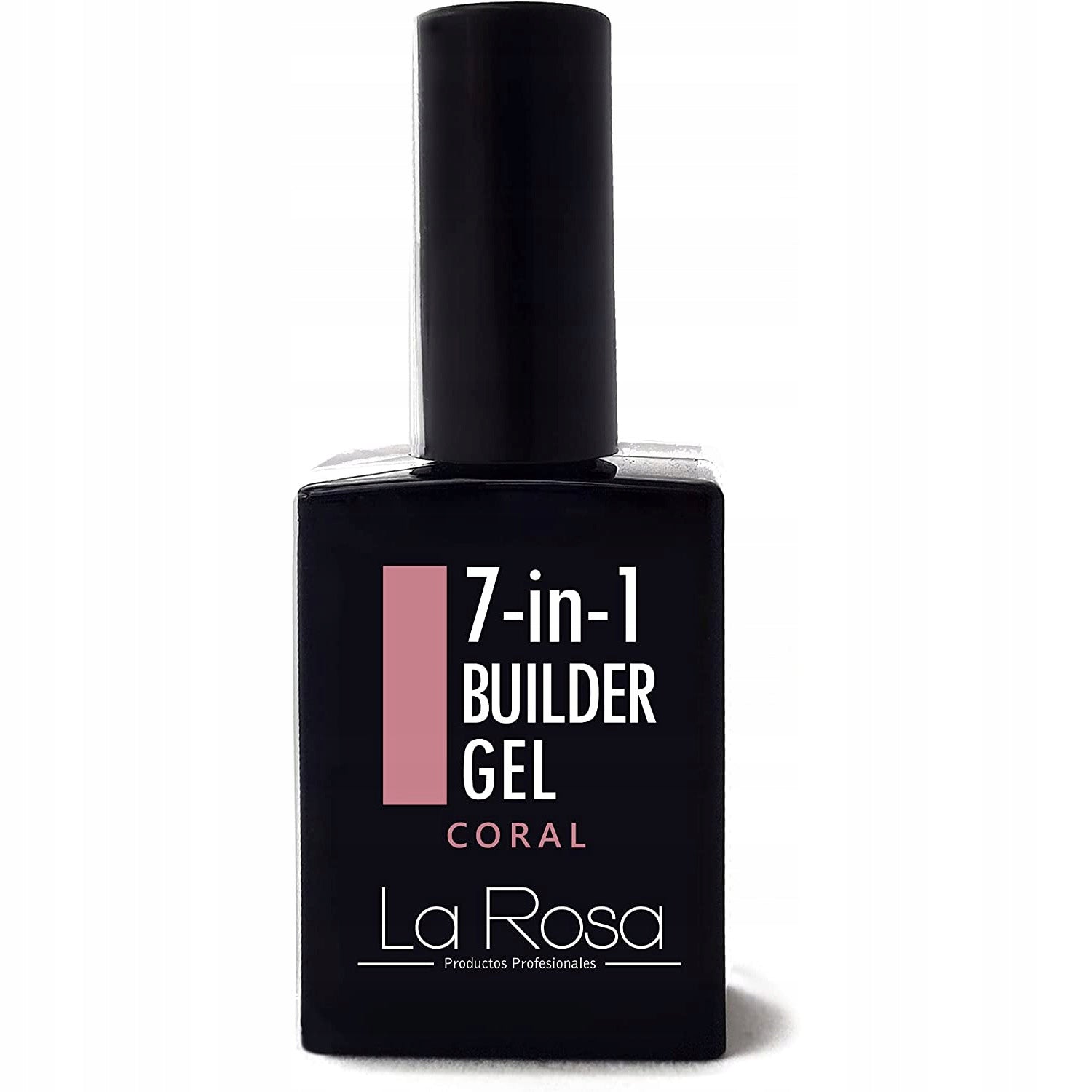 Hybrid-Nagellack La Rosa 7 in1 Builder Gel Coral UV/LED, 15 ml