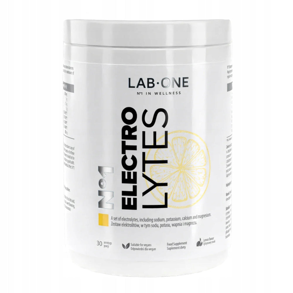 Lab One Lemon electrolytes 420g hydration training sport magnesium potassium Expiration date at least 3 months from the date of purchase