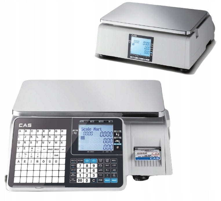 Labelling Shop Scale CAS CL3000 15B LEGALIZATION