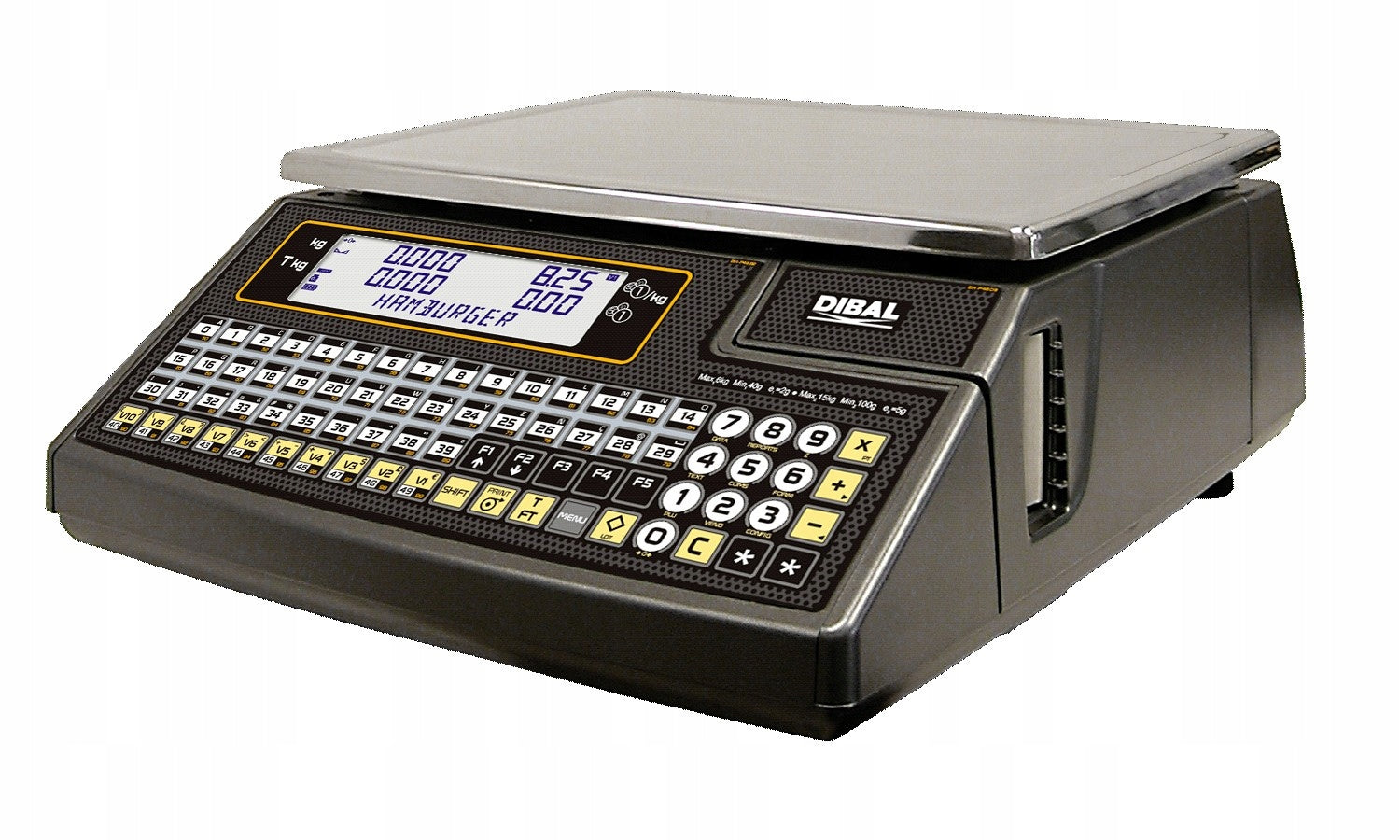 Labelling scale DIBAL W-025S LEGALIZATION