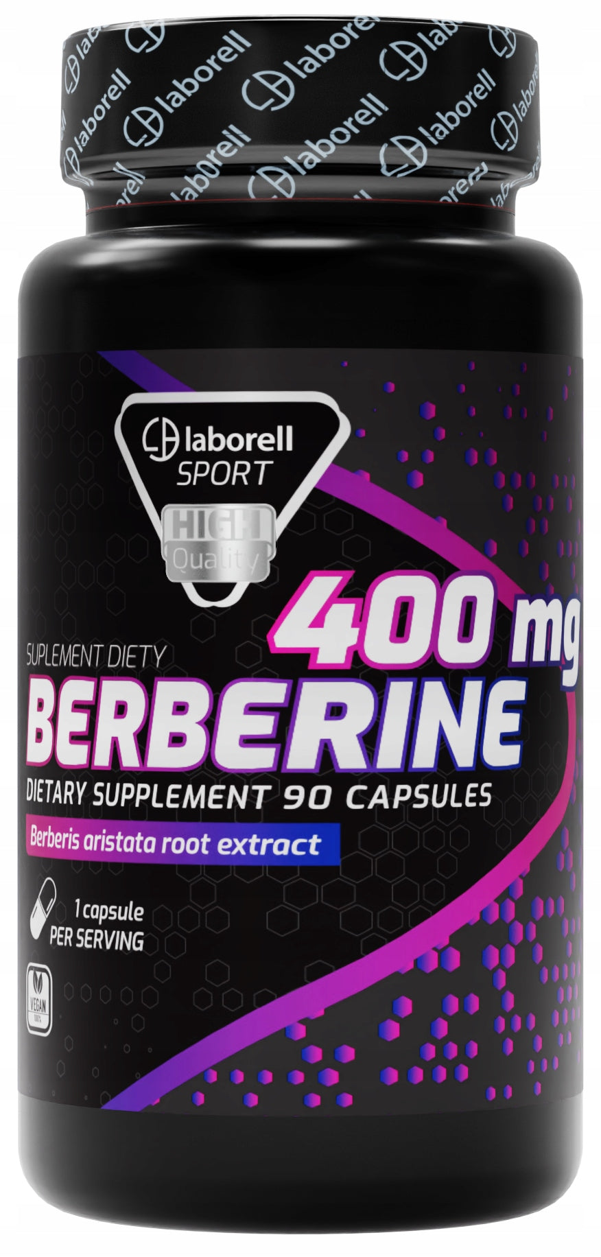 Laborell Berberine 400mg Berberine HCL Diabetes Weight Loss 90caps