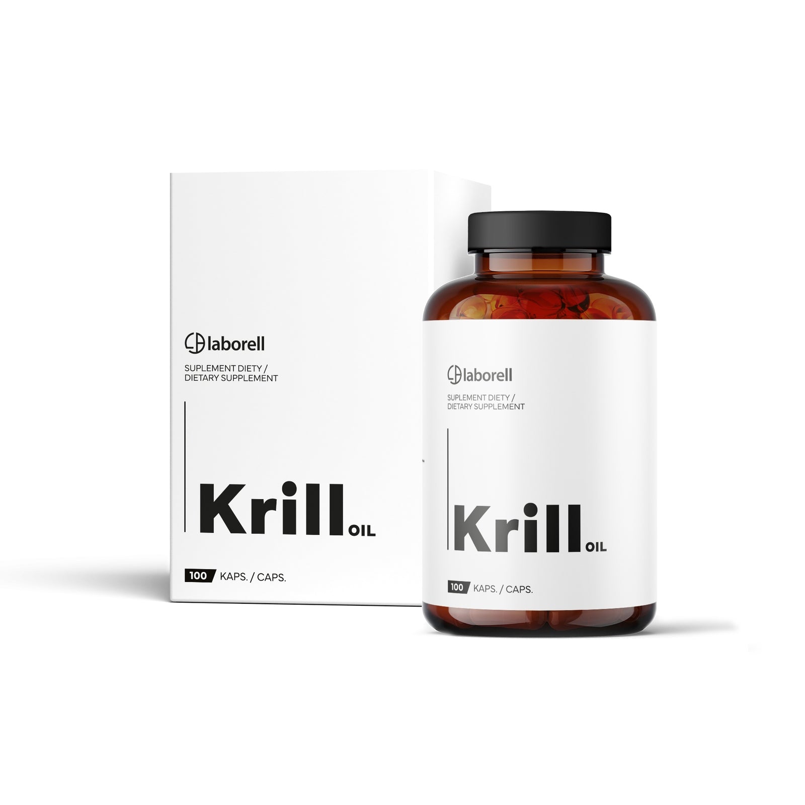 Laborell Krill oil KRILLOIL tran for immunity 100 capsules