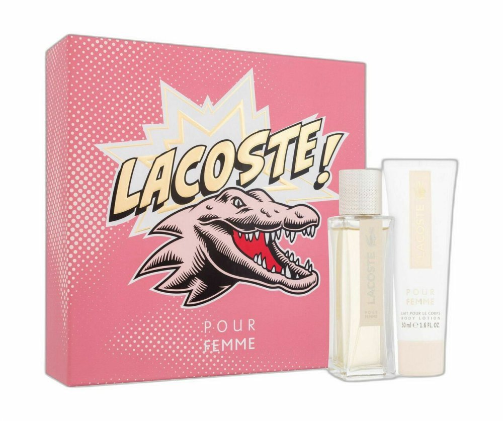 Lacoste Pour Femme Eau de Parfum set 50ml EDP + body lotion 50ml