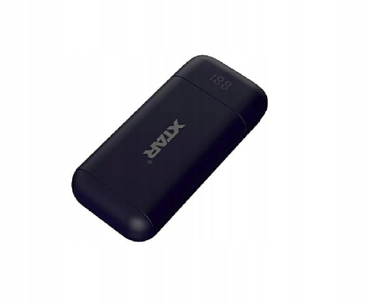 Elementų maitinimo šaltinis XTAR PB2C su powerbank funkcija, juodas