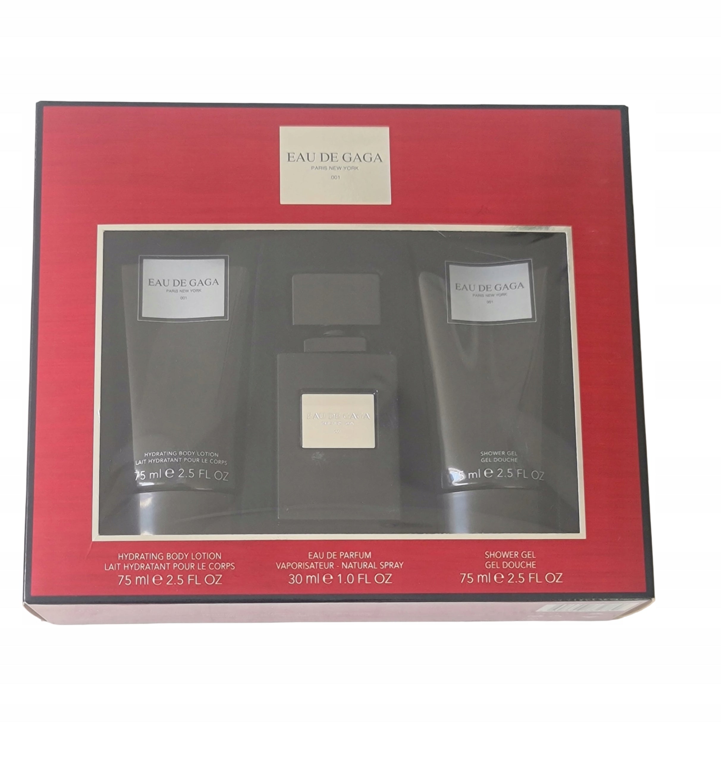 Lady Gaga Eau de Gaga 30ml EDP Perfumed Water + Lotion + Body Gel