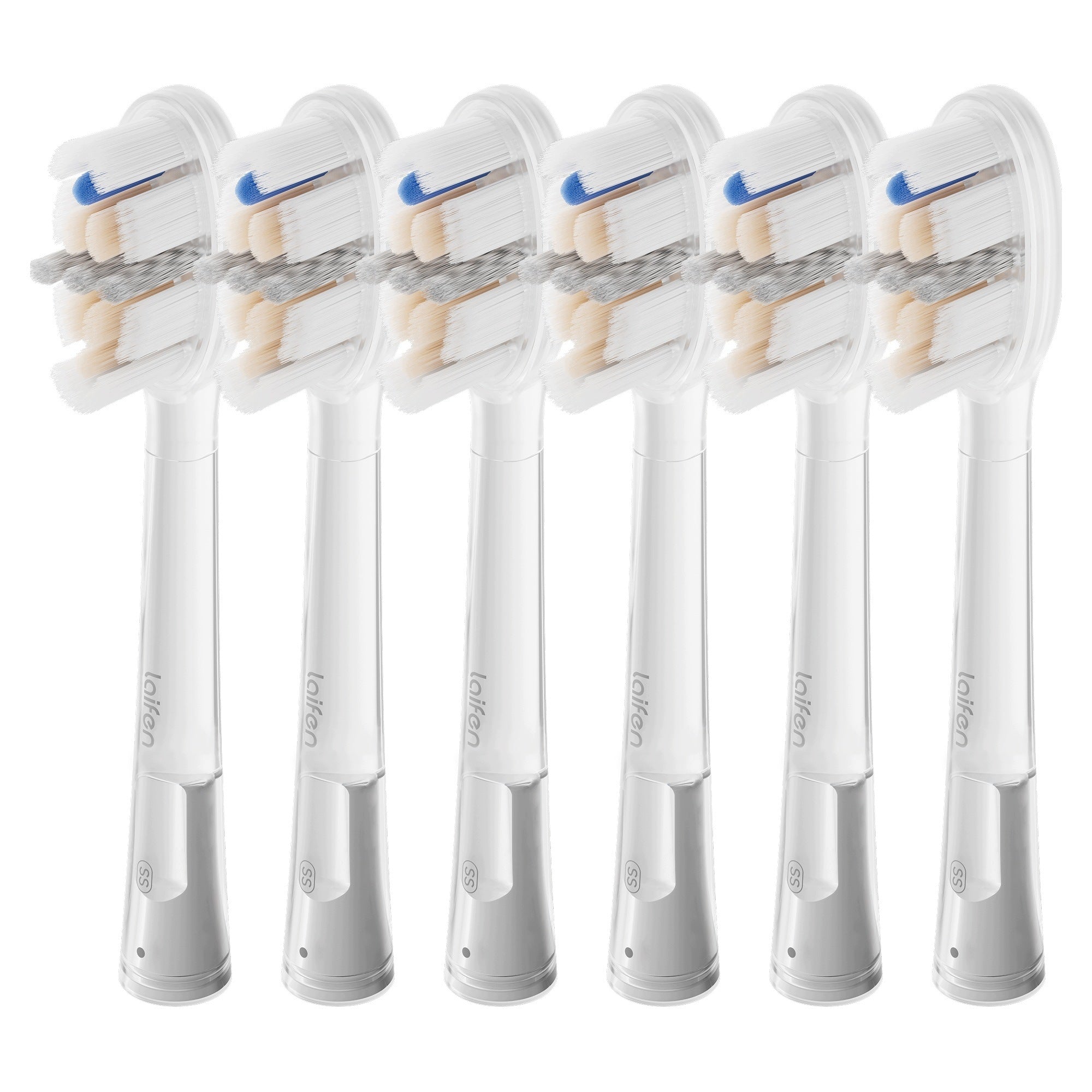 Laifen replacement toothbrush PRO SS 6 pieces