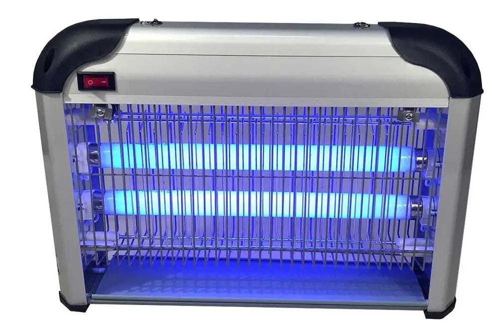 Lempa nuo uodų Sanico IK204 2 x 10 W, sidabrinė-juoda