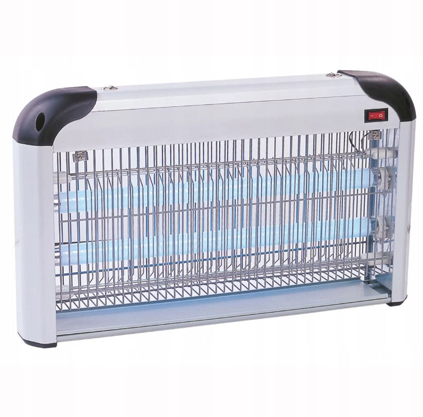 Lempa nuo uodų Sanico IK204 2 x 10 W, sidabrinė-juoda