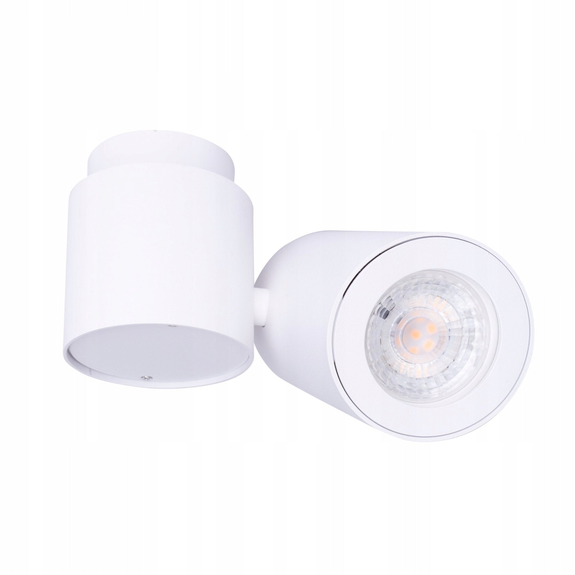 Baltos spalvos Maxlight Barro lubų šviestuvas 1xGU10 C0036