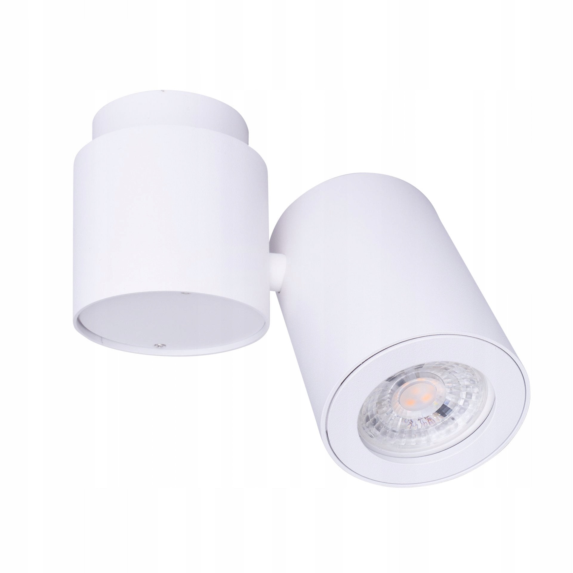 Baltos spalvos Maxlight Barro lubų šviestuvas 1xGU10 C0036