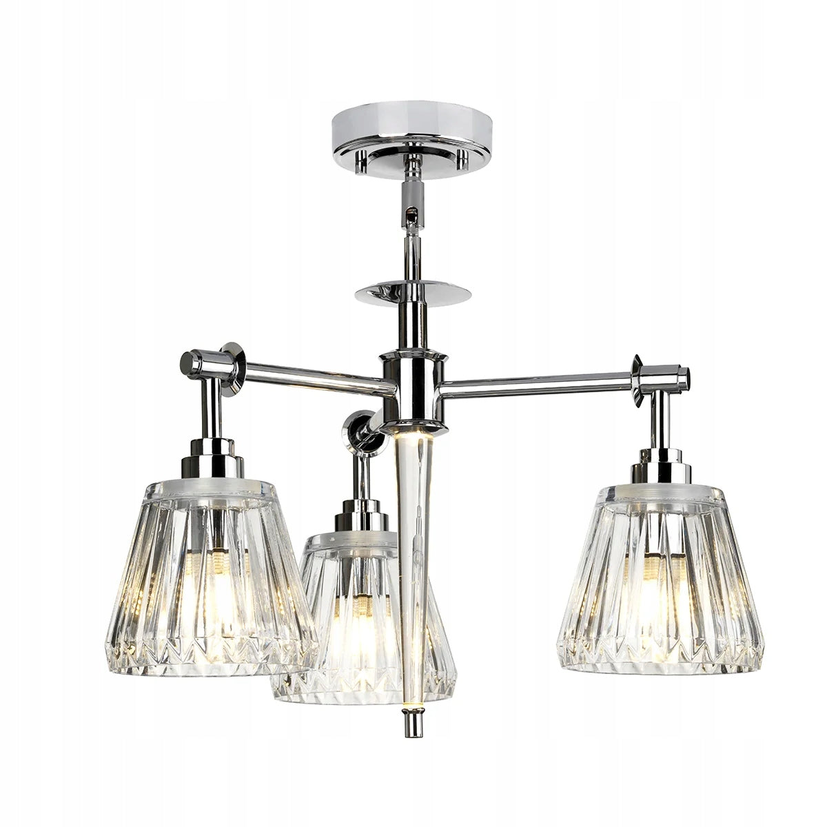 Pakabinamas šviestuvas Elstead Lighting Agatha BATH-AGATHA3P-PC