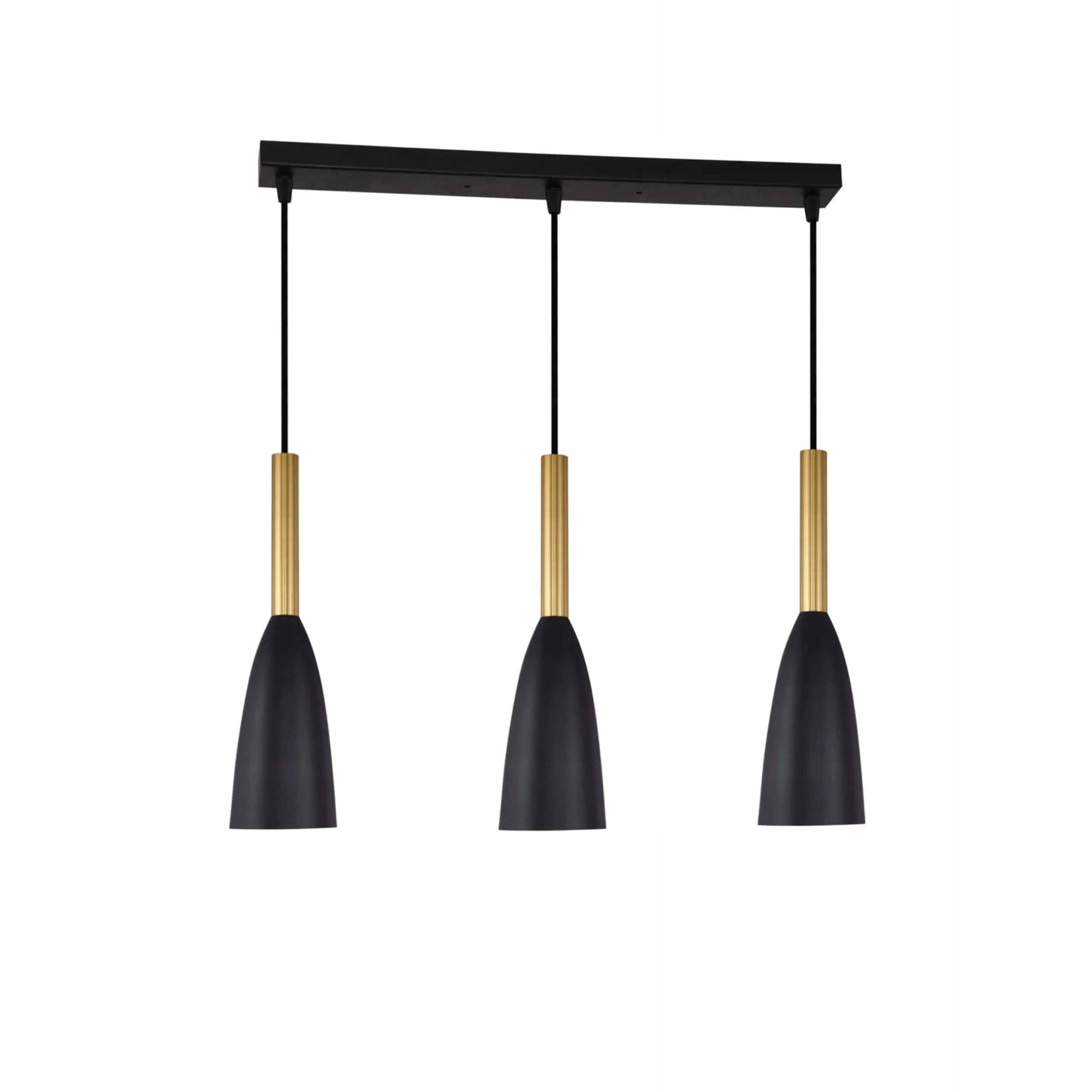 Light Prestige pakabinamas šviestuvas Solin 3 Black/Gold