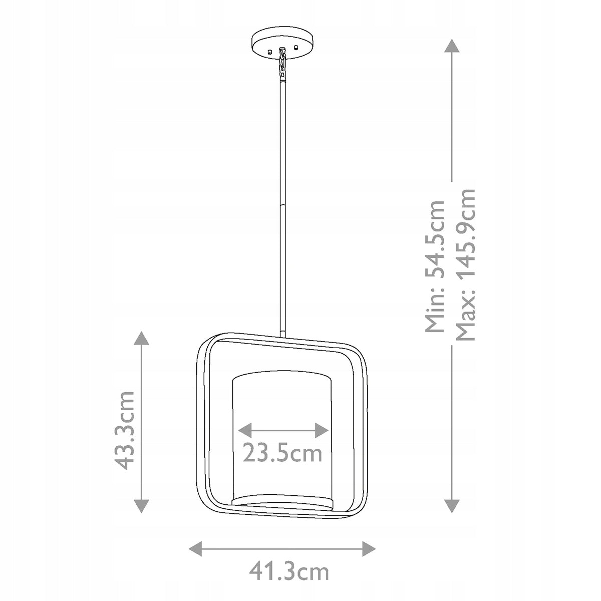 Pakabinamas šviestuvas Elstead Lighting City loft KL-CITY-LOFT-P-M